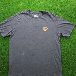 Tommy Bahama Tshirt Mens Medium Blue Short Sleeve Tiki Bar Beach Casual Cotton